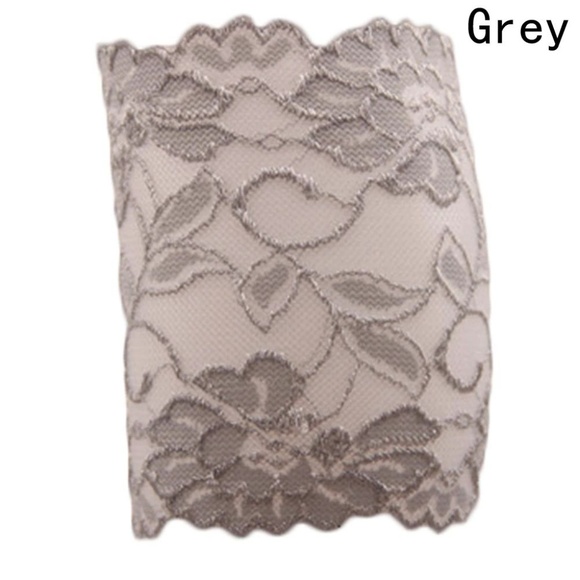 womens or girls lace boot cuff topper trim - Picture 4 of 4